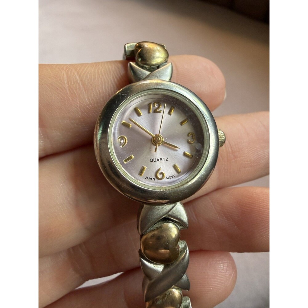 Vintage Two Tone Advance Women's Watch New Battery